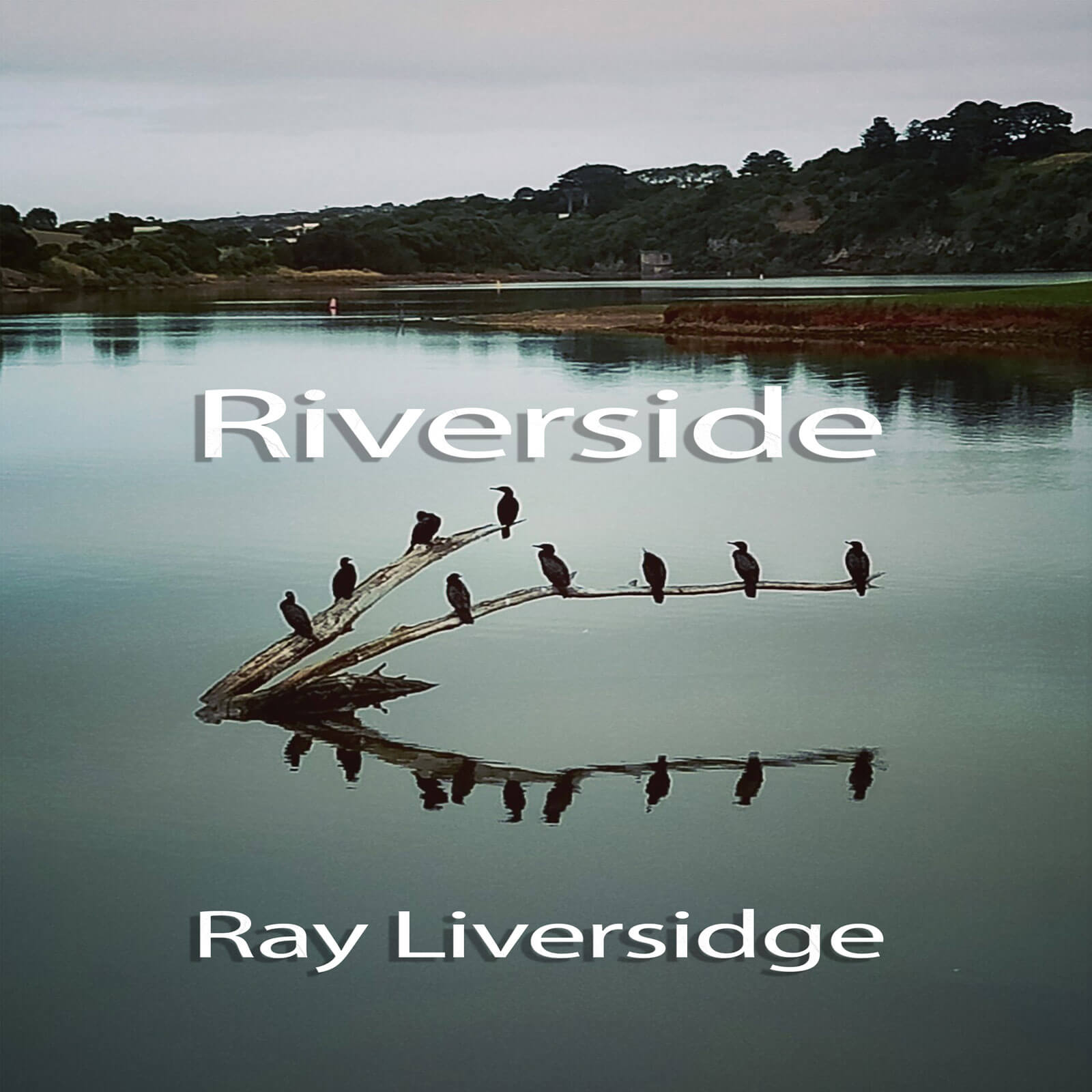 Riverside, with author Ray Liversidge